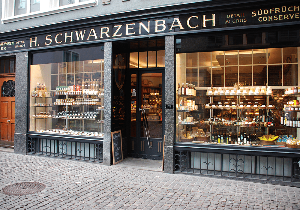 Schwarzenbach Laden im Niederdorf Zürich